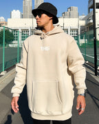 Basic Sweat Hoodie - Beige