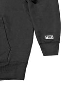 Box One Point HW Sweat Zip Hoodie - Black