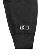 Box One Point HW Sweat Zip Hoodie - Black