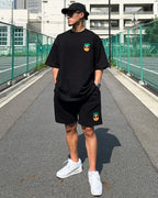 Pineapple HW Tee & Shorts Setup - Black