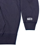 Box One Point HW Sweat Zip Hoodie & Pants Setup - Navy