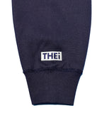 Box One Point HW Sweat Zip Hoodie - Navy