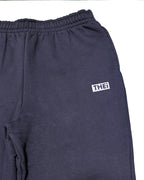 Box One Point HW Sweat Pants - Navy