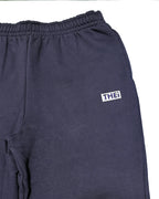 Box One Point HW Sweat Zip Hoodie & Pants Setup - Navy