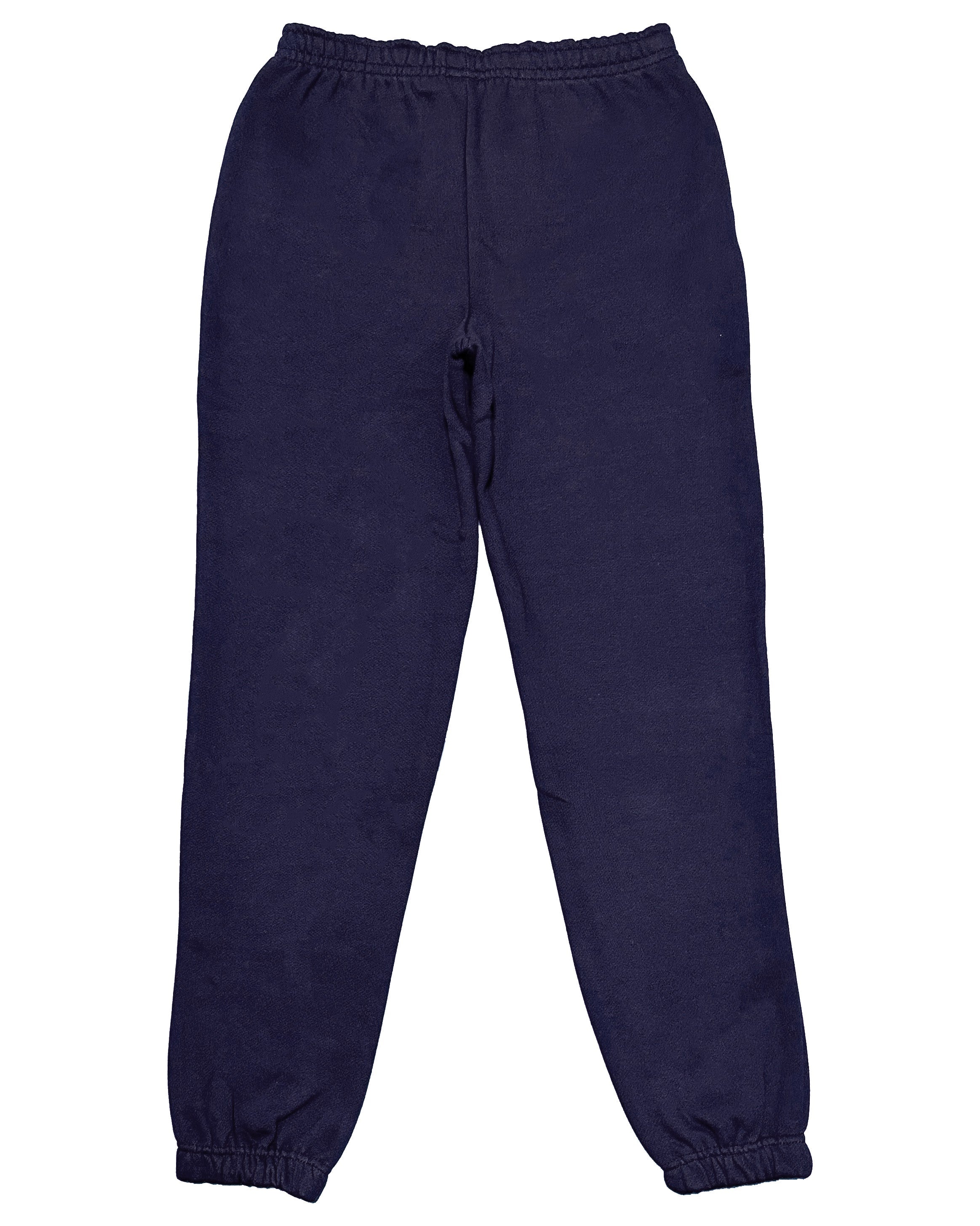 Basic One Point HW Sweat Pants - Navy