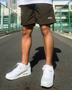 Basic One Point Nylon Easy Shorts - Military Green