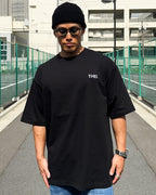 Basic One Point Big Tee - Black