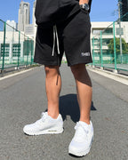 Basic One Point HW Tee & Shorts Setup - Black