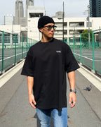 Basic One Point Big Tee - Black