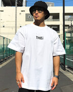 Basic Back Print Tee - White
