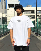Basic Back Print Tee - White