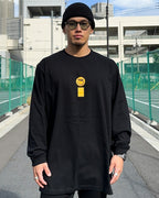 Smiley L/S Tee - Black