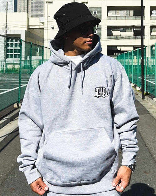 Arabic-Type2 HW Sweat Hoodie - Gray