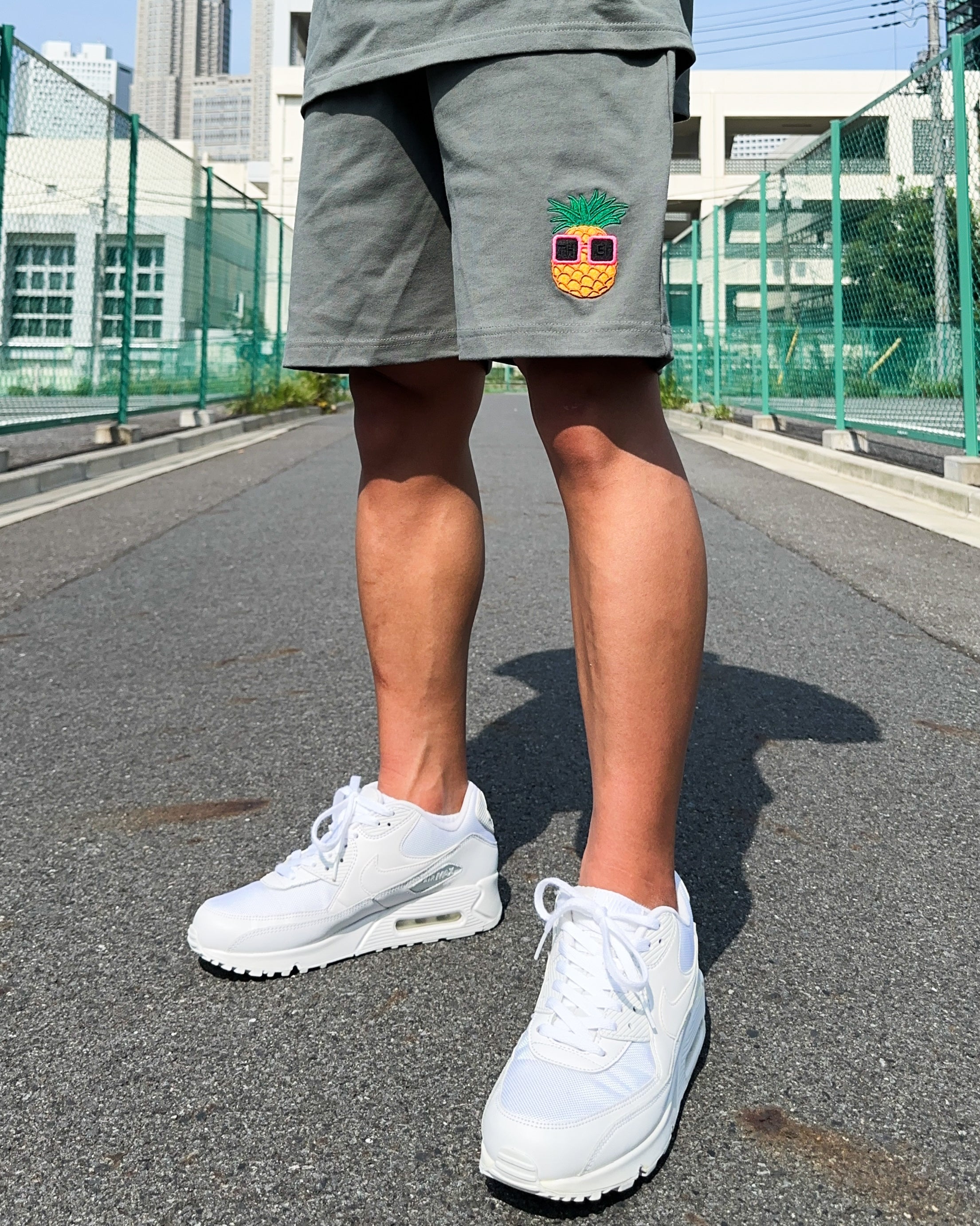 Pineapple HW Easy Shorts - Stone Green