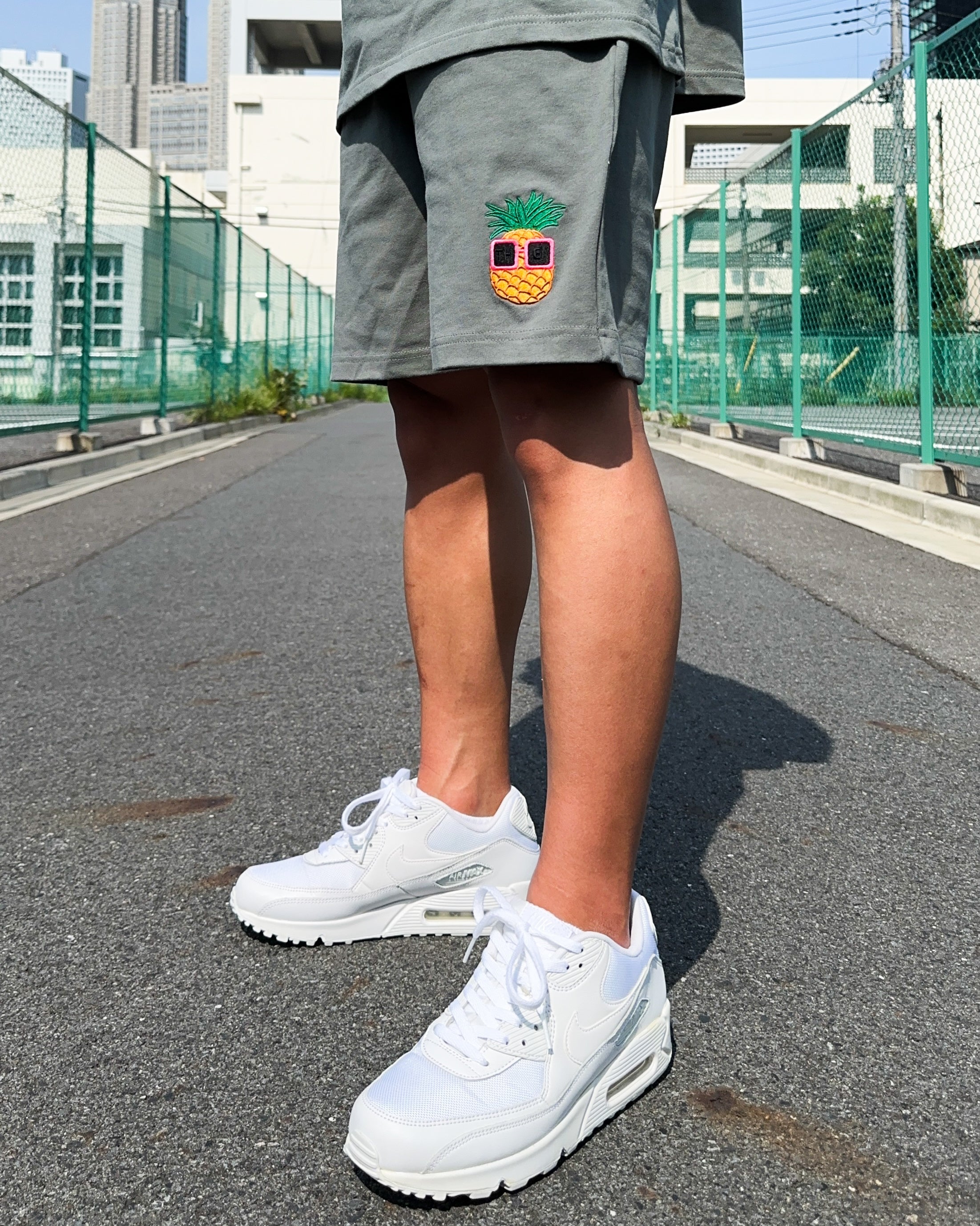 Pineapple HW Easy Shorts - Stone Green