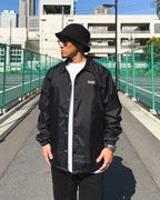 Basic One Point Nylon Coach JKT - Black