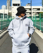 Arabic-Type2 HW Sweat Hoodie & Pants Setup - Gray