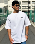 Basic One Point Big Tee - White