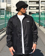 Basic One Point Nylon Coach JKT - Black