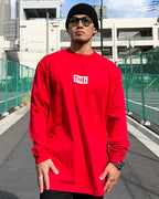 Box L/S Tee - Red