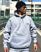 Basic One Point HW Sweat Hoodie & Pants Setup - Gray