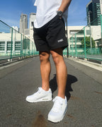 Basic One Point Nylon Easy Shorts - Black