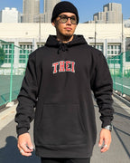 College-Type2 Sweat Hoodie - Black