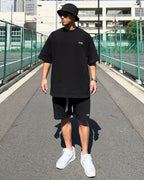 Basic One Point HW Tee & Shorts Setup - Black