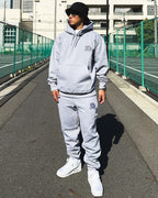Arabic-Type2 HW Sweat Hoodie & Pants Setup - Gray