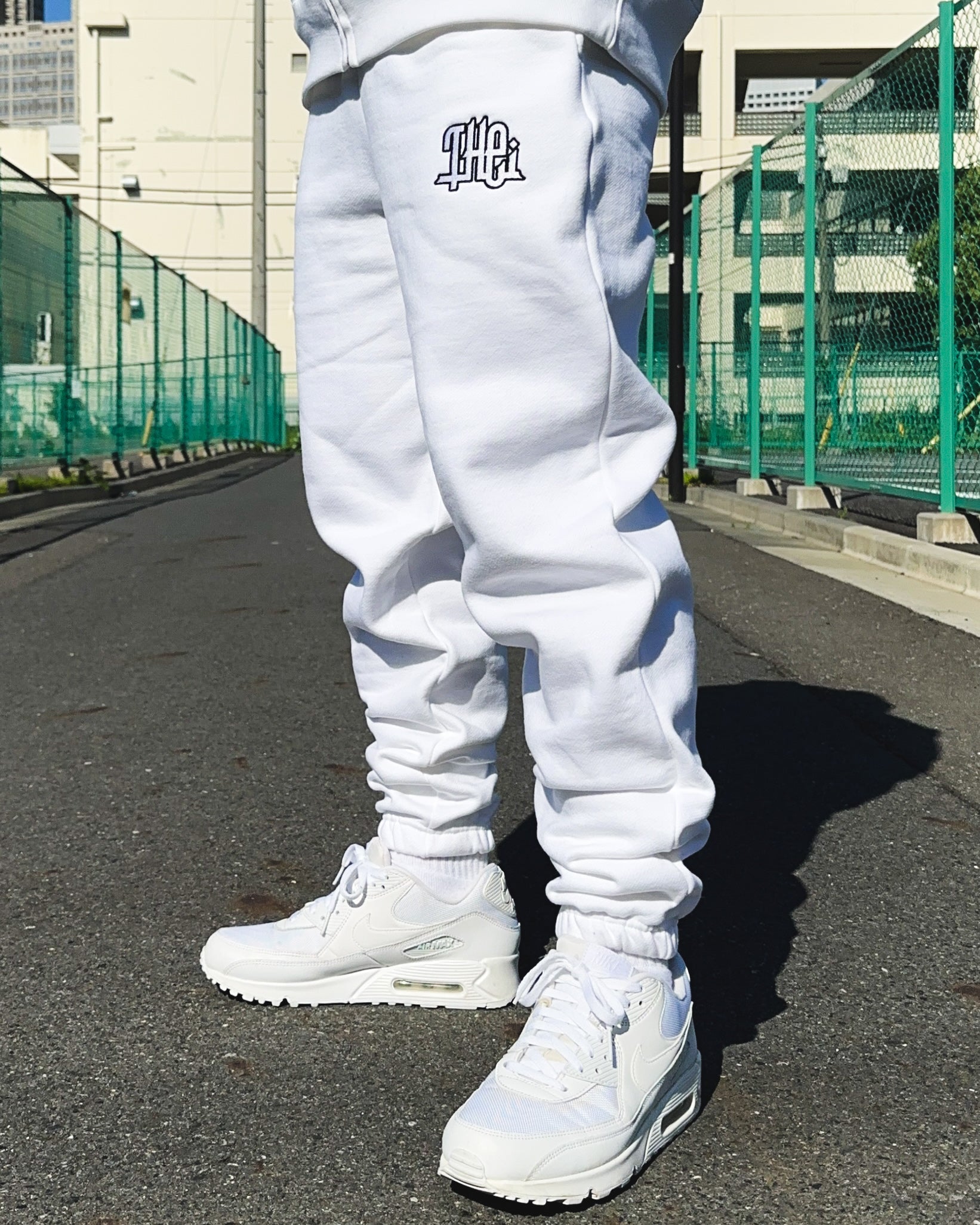 Arabic-Type2 HW Sweat Pants - White
