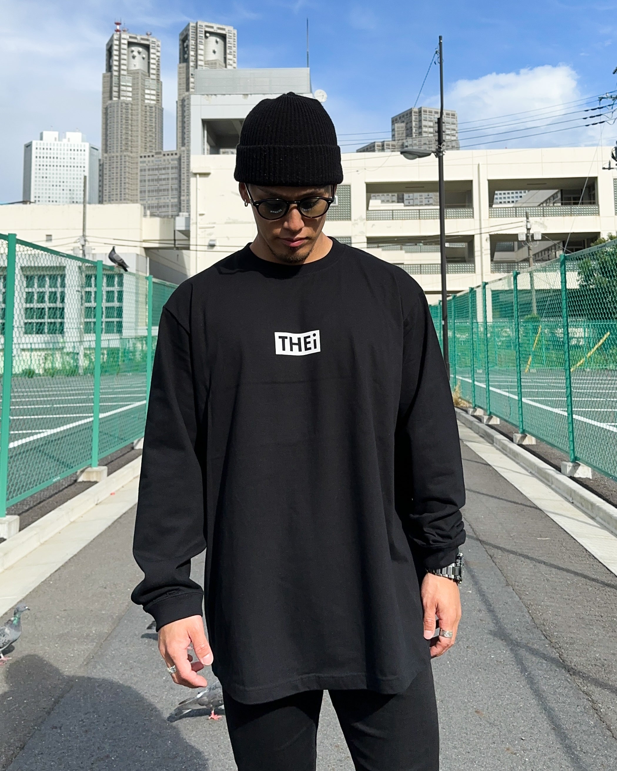 Box L/S Tee - Black