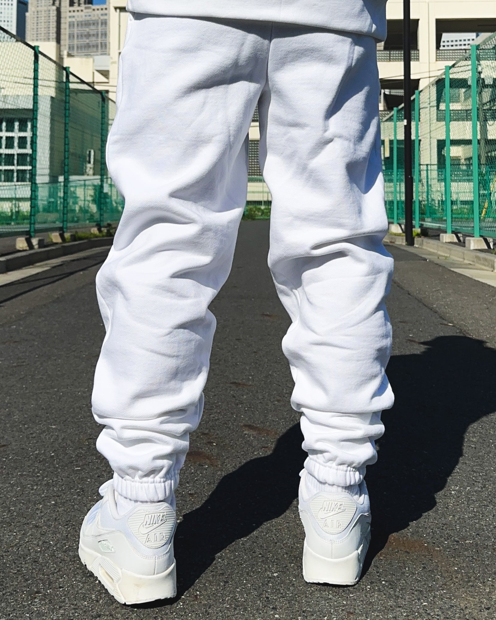 Arabic-Type2 HW Sweat Pants - White