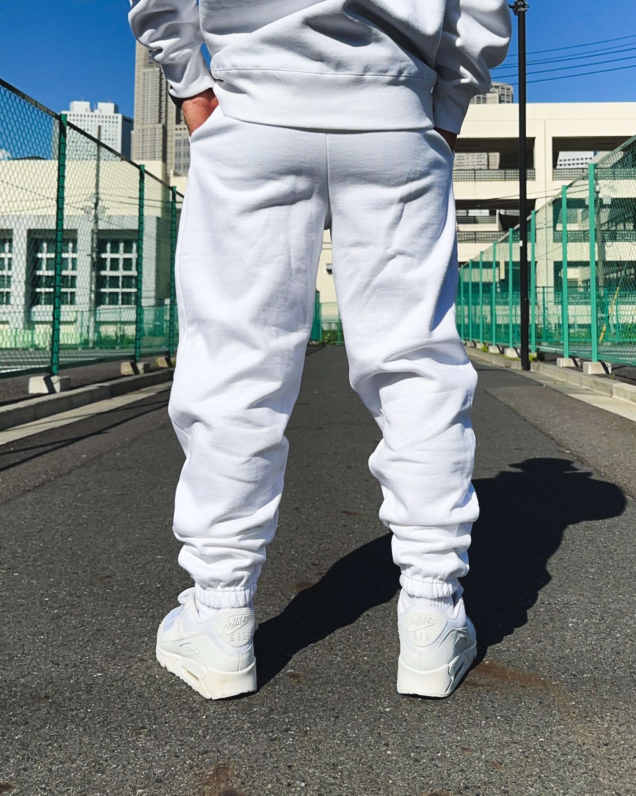 Arabic-Type2 HW Sweat Pants - White