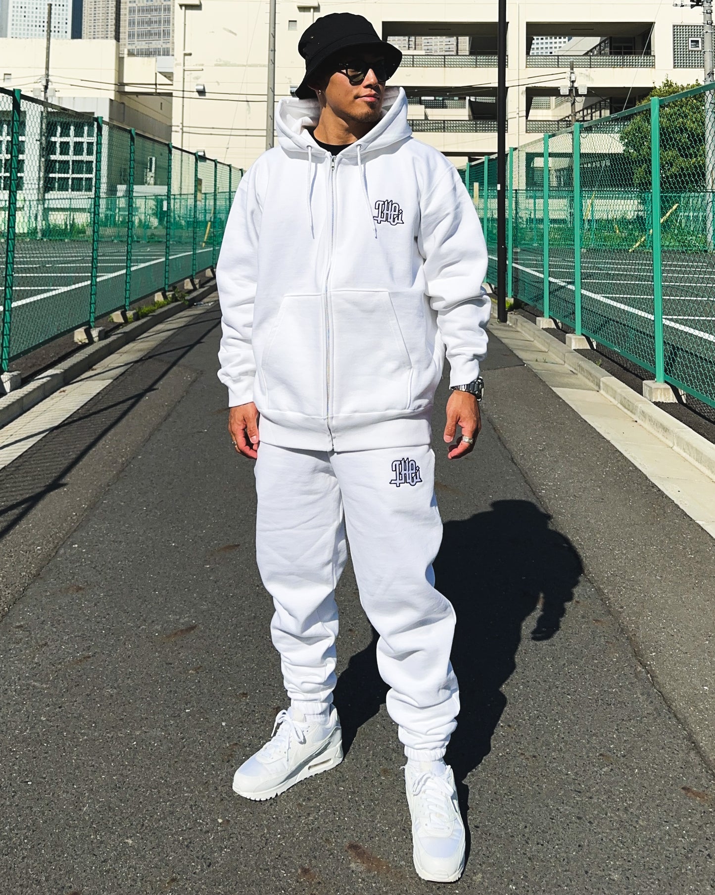 Arabic-Type2 Heavy Weight Zip Hoodie & Pants Setup