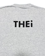 Basic Back Print L/S Tee - Gray