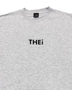 Basic Back Print L/S Tee - Gray