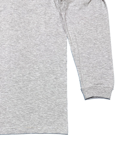 Basic Back Print Long T-Shirt