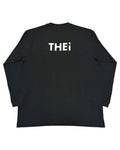 Basic Back Print L/S Tee - Black