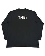 Basic Back Print L/S Tee - Black