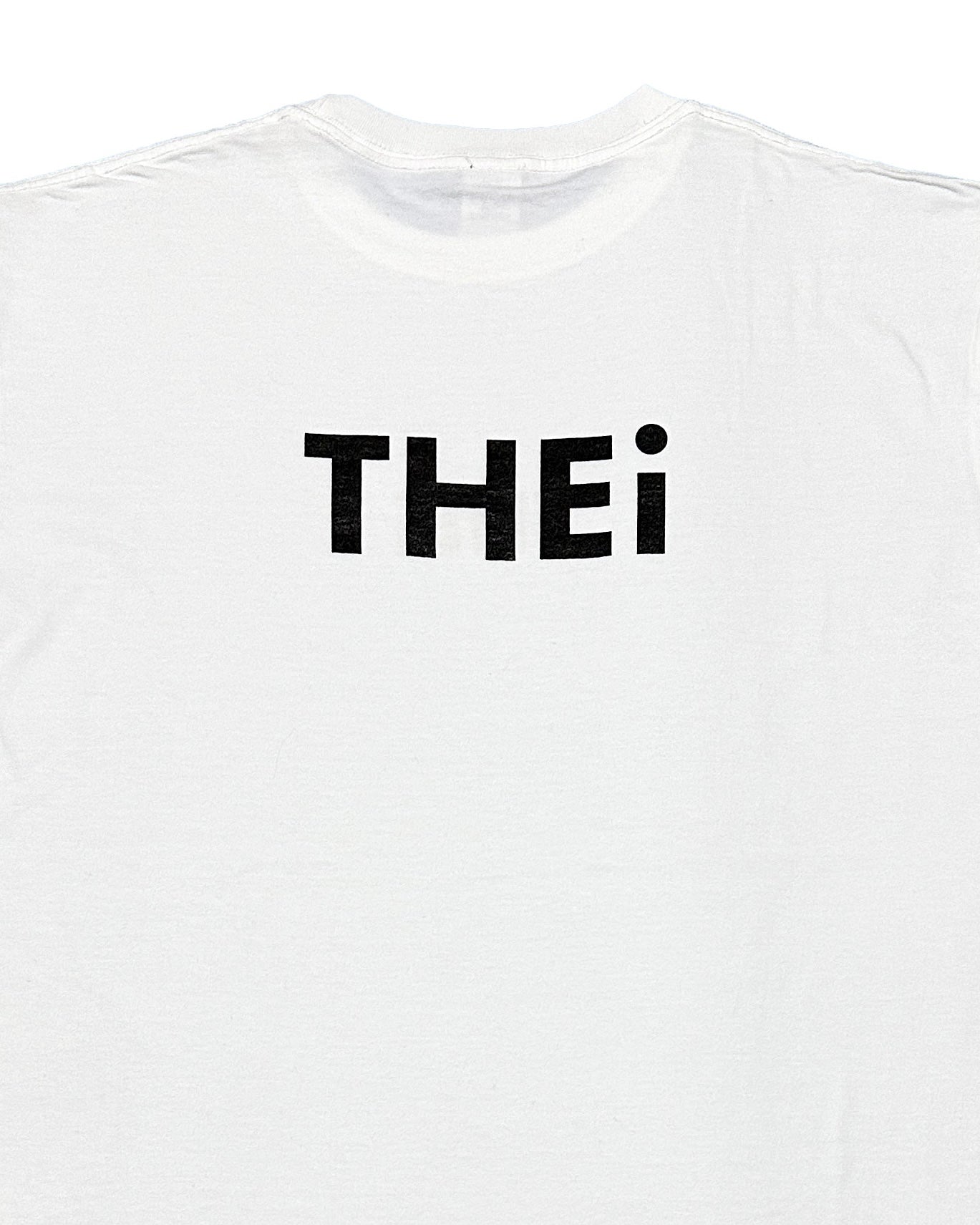 Basic Back Print L/S Tee - White