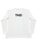 Basic Back Print L/S Tee - White
