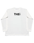 Basic Back Print L/S Tee - White