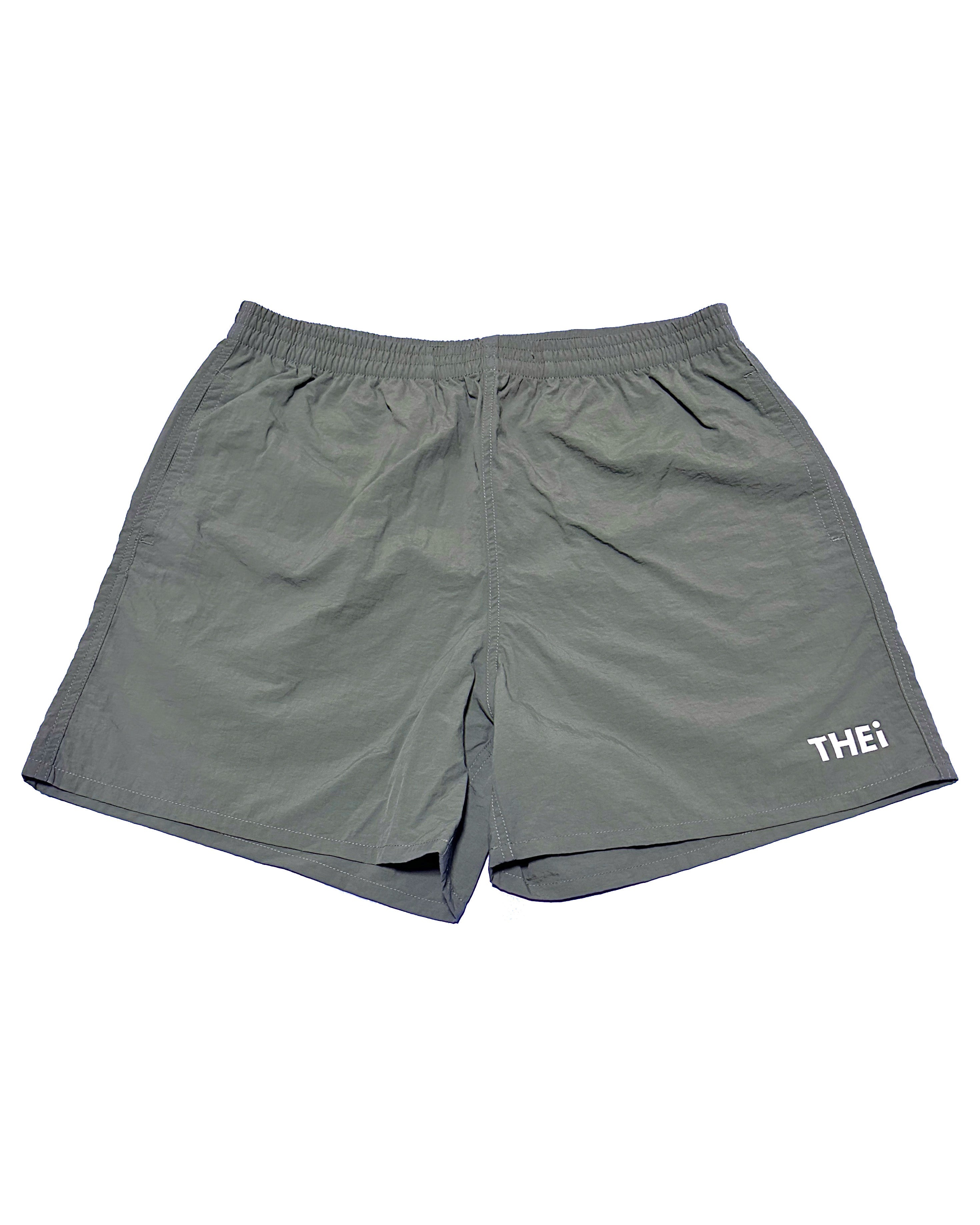 Basic One Point Versatile Shorts - Military Green