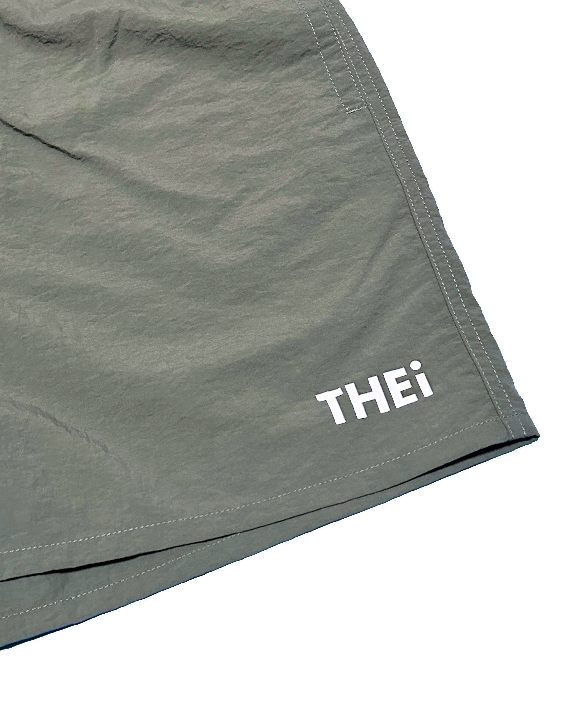 Basic One Point Versatile Shorts - Military Green