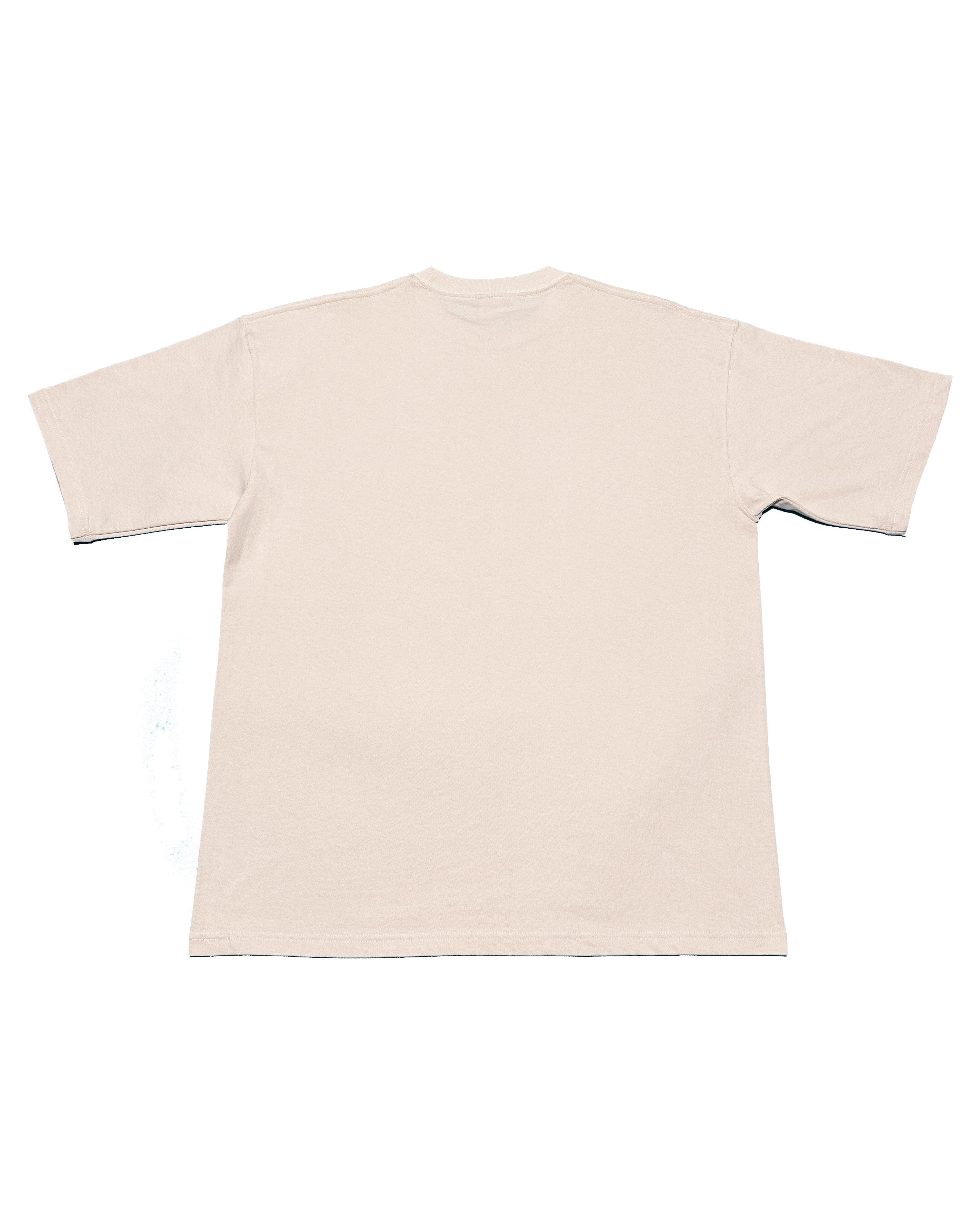 Basic One Point HW Big Tee - Beige