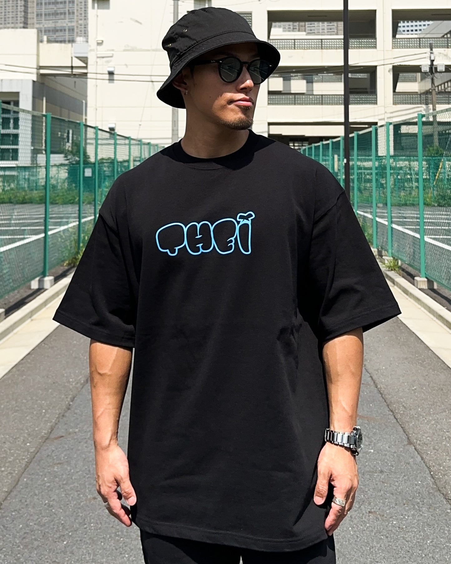 Bubble Magnum Weight Big Silhouette T-Shirt