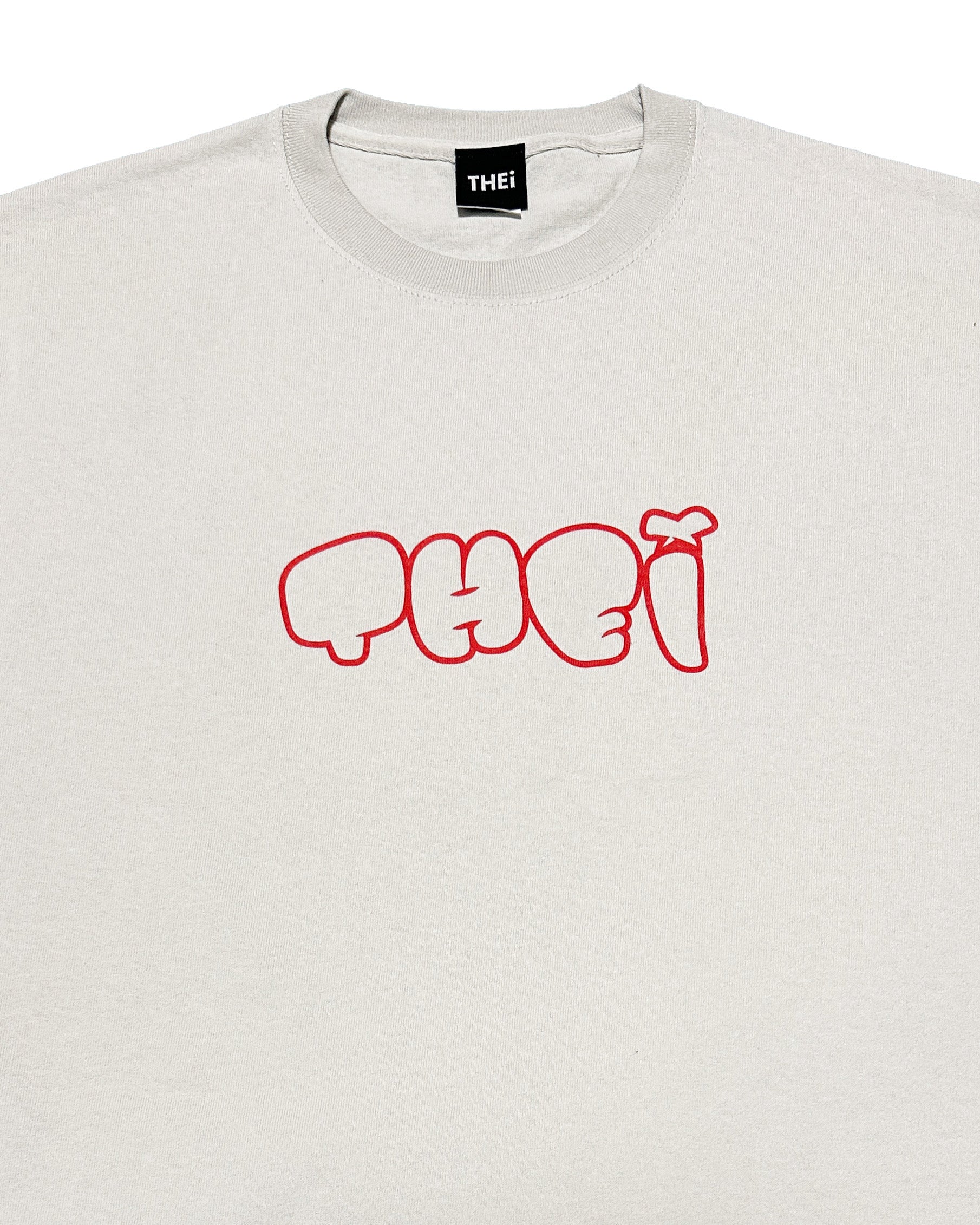 Bubble HW Big Tee - Frost Gray