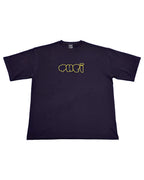 Bubble HW Tee & Shorts Setup - Navy