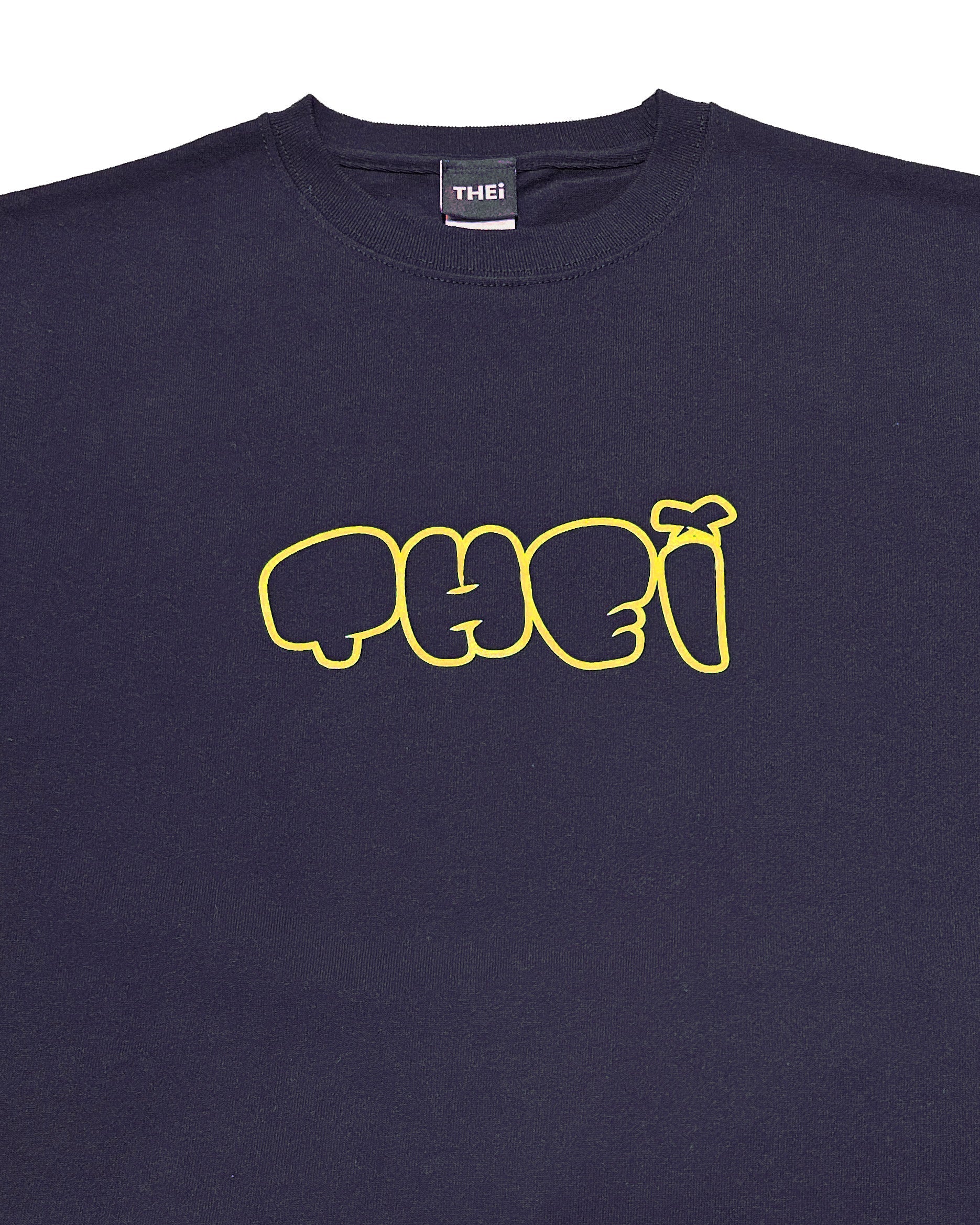 Bubble HW Big Tee - Navy