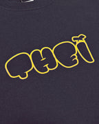 Bubble HW Big Tee - Navy